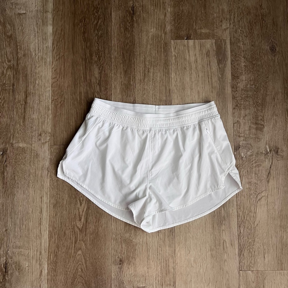TNA Women's White Athletic Shorts